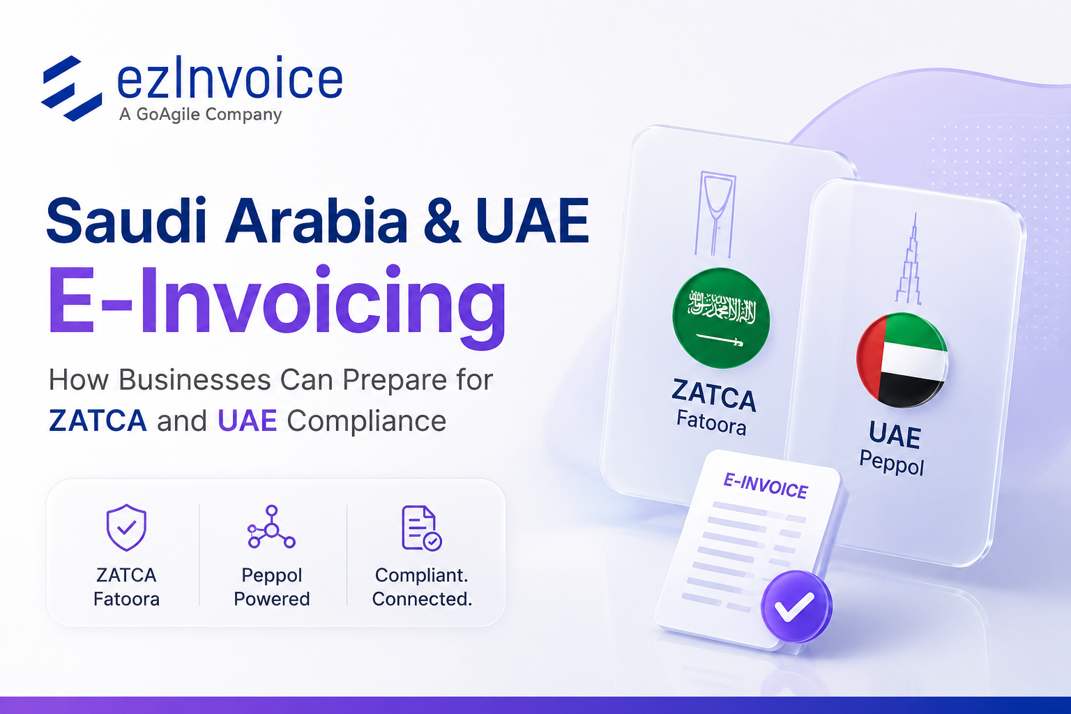What is the difference in UAE and KSA E-invoicing